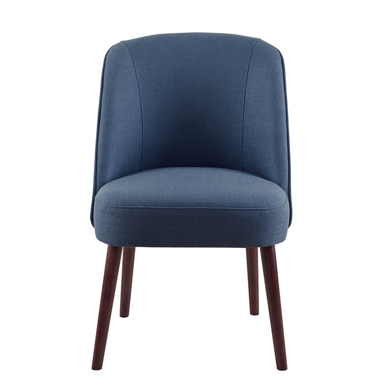 Rounded Back Dining Chair, Blue