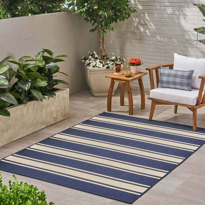 Aichatou Striped Rug