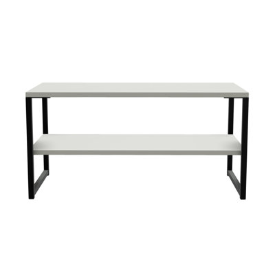 Fully Assembled Sled Coffee Table with Storage