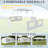 10 X 20Ft Party Tent With Sidewalls, Outdoor Event Canopy With Removable Panels & Zipper Doors, Backyard Gazebo Tent, White-126556100-126556101