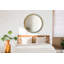 Huldar Round Glass Framed Wall Mounted Accent Mirror-1031901844
