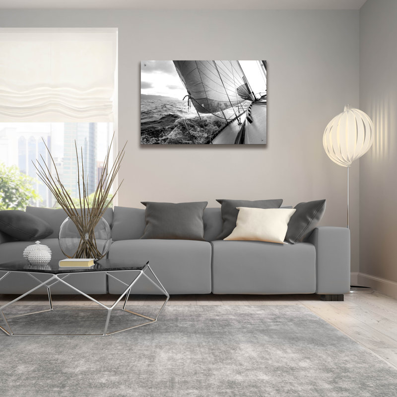 " Waves " by PhotoINC Studio, 24" H x 36" W x 0.2" D