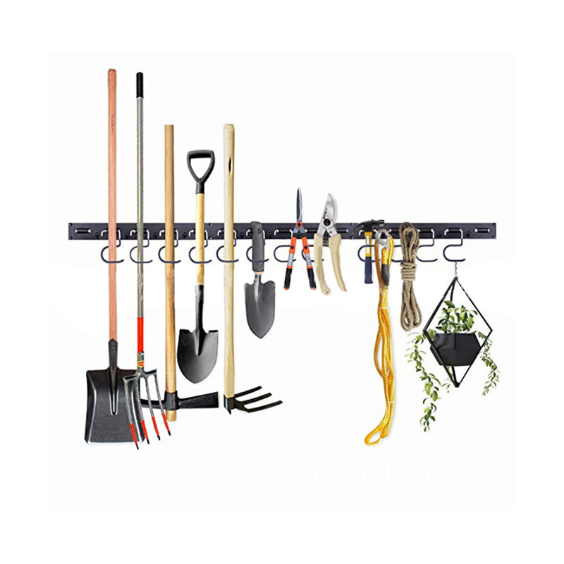 Sol 48" Long Adjustable Tool Hanging System Wall Mount Garage Tool Holder Organizer