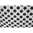 Polka Dots Silk Reversible Throw Pillow