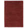 Lush Solid Colour Machine Woven Weinrot Area Rug