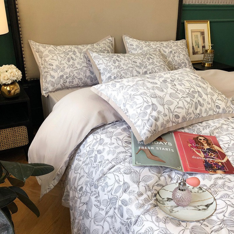 Ensemble de housse de couette réversible