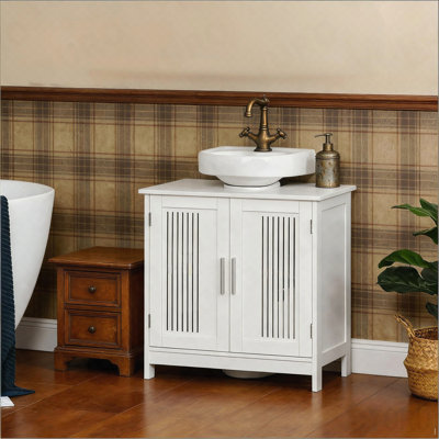 Home Bathroom Cabinet,Under Sink Pedestal Storage Cabinet
