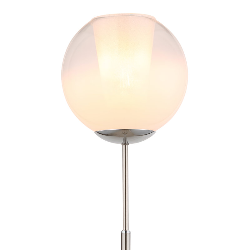 155cm Matte Novelty Floor Lamp, Silver