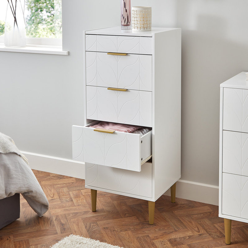 Adams Piece Bedroom Set, White