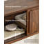 Meuble télé flottant, armoire murale avec portes coulissantes pour le salon, table de chevet moderne sans mains pour la chambre à coucher-647866036
