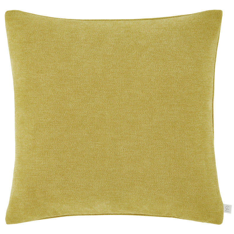 Chenille Texture Cushion Cover, Ochre