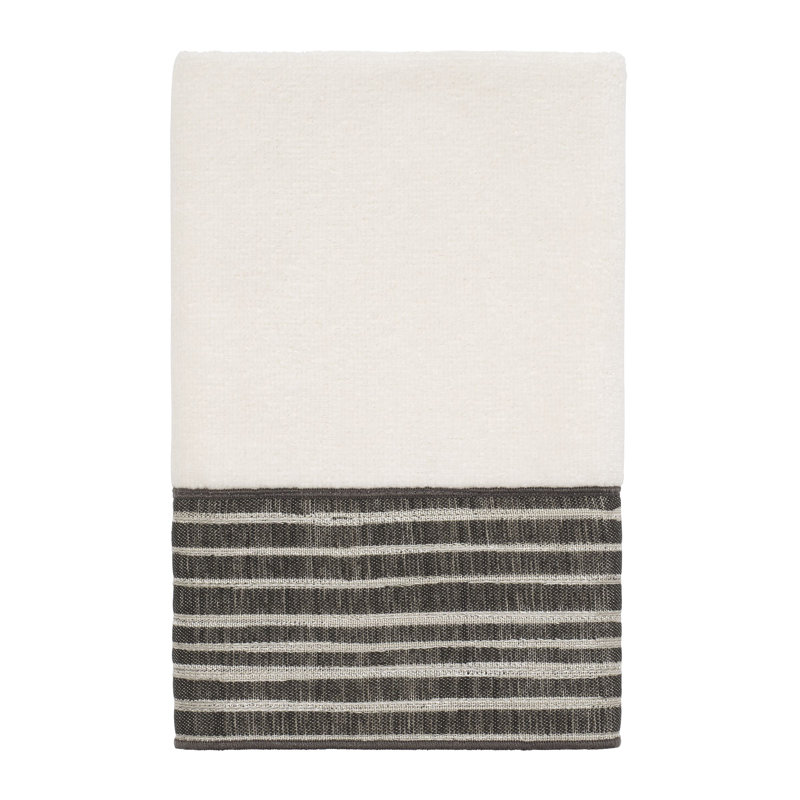 Dondrick Hand Towel, White, 3 Piece Towel Set