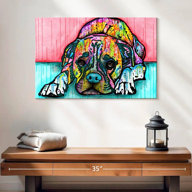 Boxer allongé Brampt, H 16 po x l 24 po
