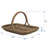 Folsom Vegetable and Flower Wicker Basket-120150273-65702531