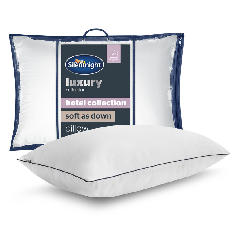 Silentnight Hotel Collection Soft as Down Pillow Soft Medium Support