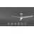 ONE Smart Modern All Season 52" Ceiling Fan with LED Light, Remote, Reversible and Compatible with Alexa/Google 6 Speeds and Light Kit included