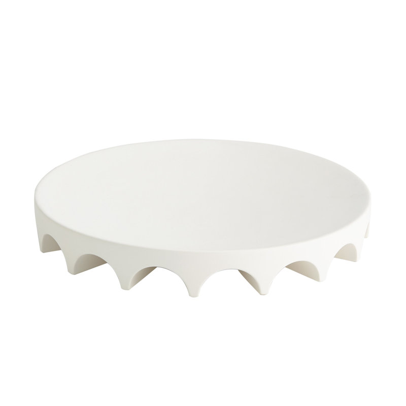 Arches Tabletop Pedestal, 2.50" H x 18.25" W x 18.25" D