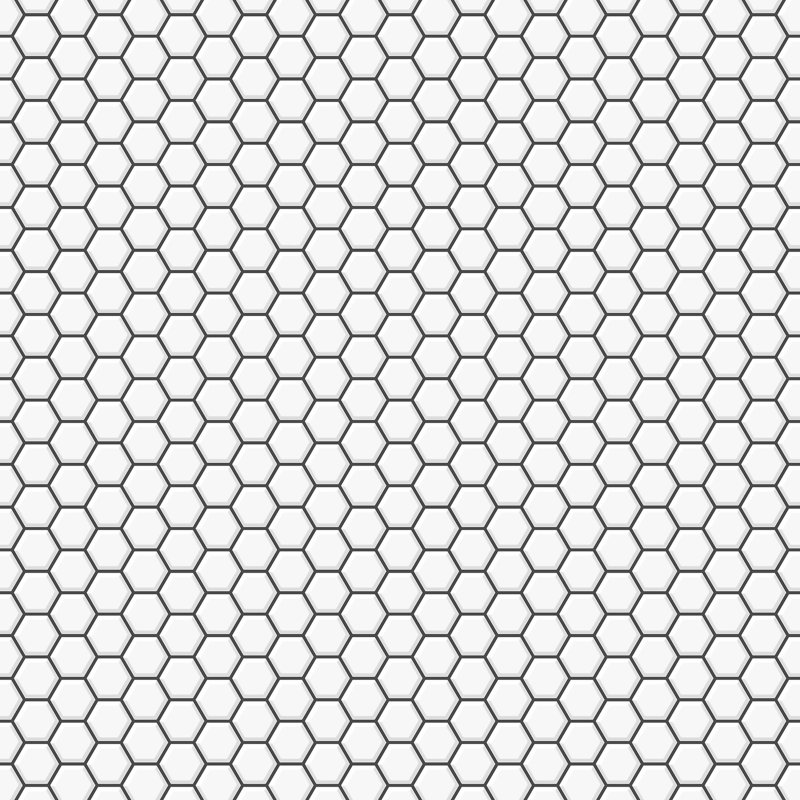 Geometric Vinyl Peel & Stick Wallpaper Double Roll, White