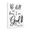 Know I Am God Proverbs 46:10 - Wrapped Canvas Print-1272486598