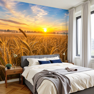 Papier peint adhésif auto-adhésif moderne pour la chambre à coucher Peel and Stick L 100 po x l 144 po