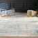 Tapis bleu / gris Michiana