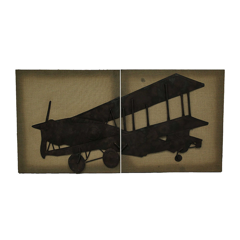 Ensemble de suspension murale en métal 2 pièces
