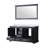 Dukes 60 in. W x 22 in. D Double Bath Vanity, and 58 in. Mirror-90700979-66637702