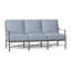 Monaco 74.5" Wide Outdoor Patio Sofa with Cushions-138126050-62363784-70040642
