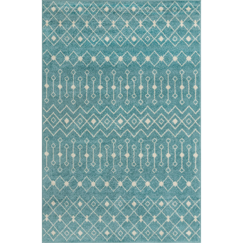 Abstract Indoor Rug, Rectangle 6' x 9'