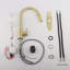 Robinet de cuisine tactile avec douchette extractible-118388142