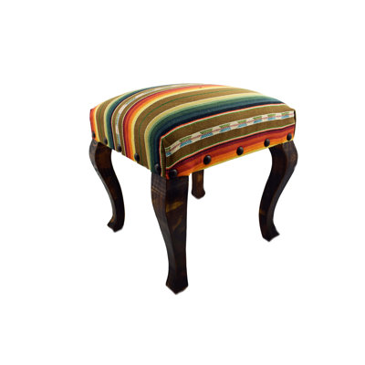 Luedtke Solid Wood Accent Stool