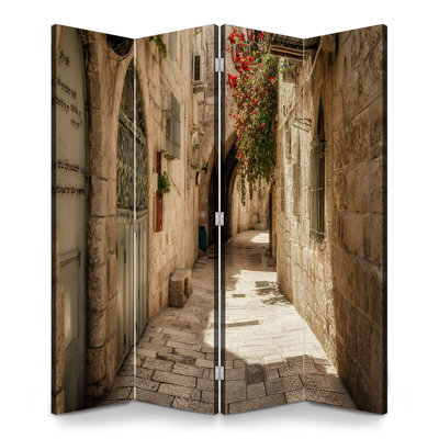 Cloison pliante 4 panneaux séparateur de cloison Royal