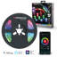 Bande lumineuse à DEL multicolore intelligente de 6,5 pi, commande pour application mobile