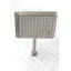 Pomme de douche carrée en ABS 9/8 po avec bras de douche 15-3 / 4 po Kingston-50761251