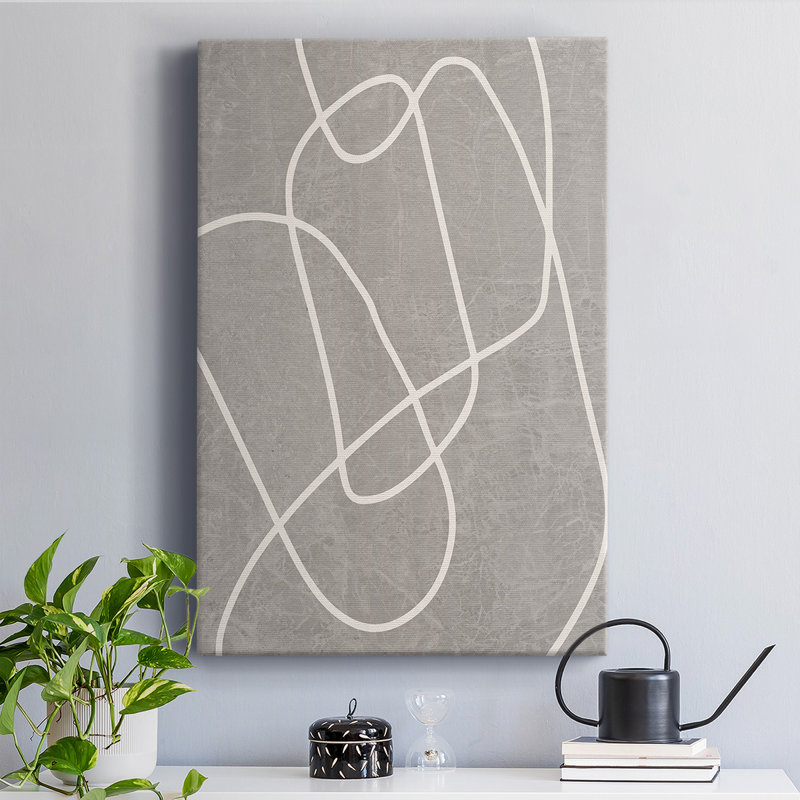 Fissures II - Wrapped Canvas Print, 18" H x 12" W x  1" D