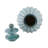 Stoneware Ceramic Decorative Jar with Lid Textured Modern Accent Piece for Home Decor.-1838408844-1838408847