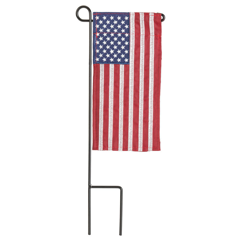 Mini drapeau polyester américain 4 x 8,5