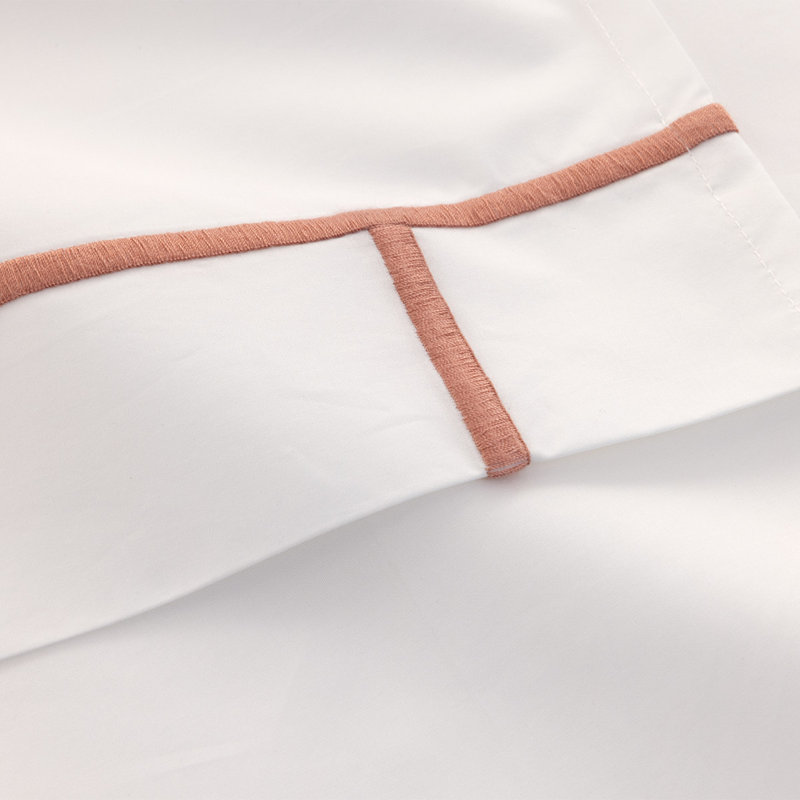 Athena Flat Sheet, King Flat Sheet, Santal