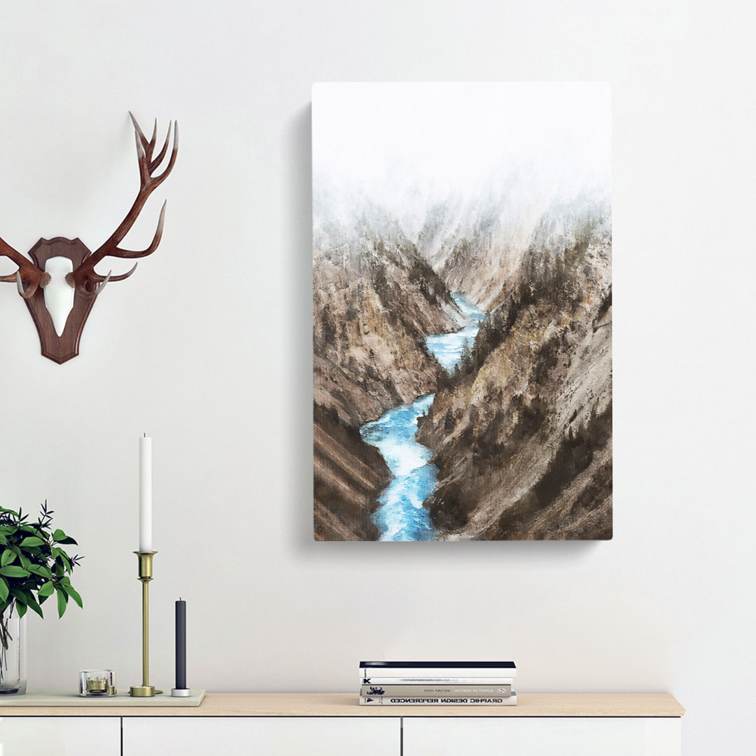 Yellowstone National Park - Wrapped Canvas