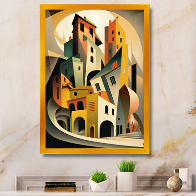 «Geometric Graffiti V», reproduction sur toile