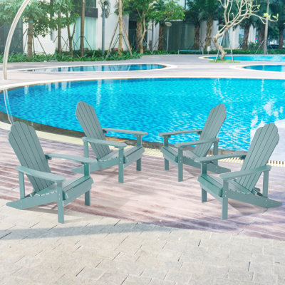 Chaise Adirondack en plastique / résine Themis
