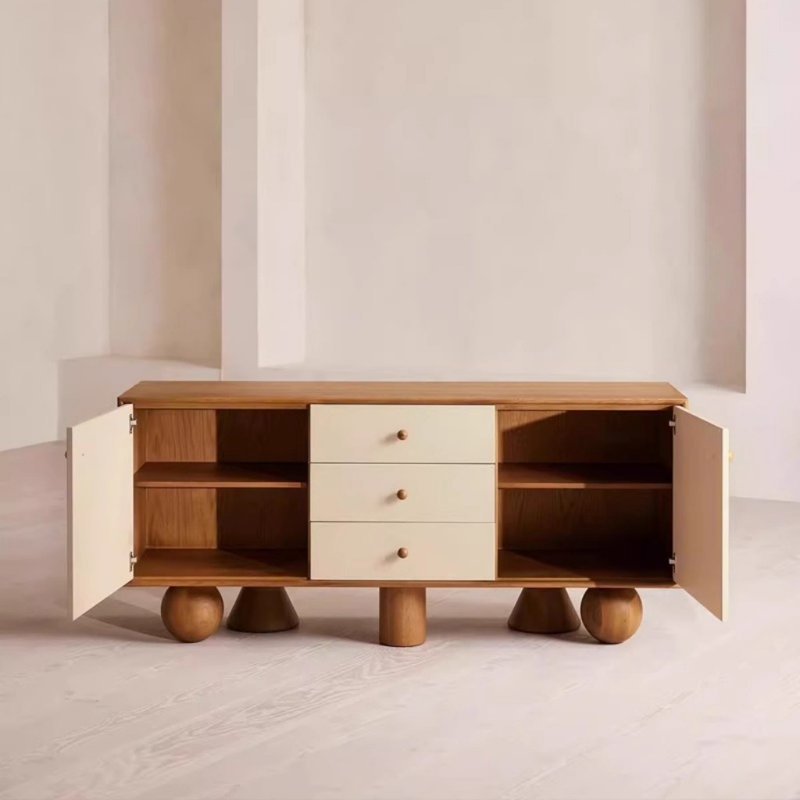 Buffet artistique et tendance, H 31,5 po x l 70,87 po x P 17,72 po