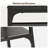 7-Piece 6-Person Rectangular Dining Set with Under-Table Storage and Tuck-Under Chairs-1166473290-1166473291