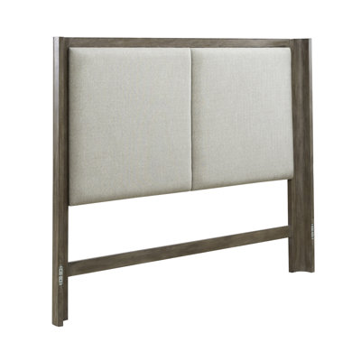 Shaly Upholstered Shelter Headboard by Millwood Pines
