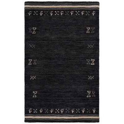 Himalaya 597 Five Hundred Ninety Seven Area Rug In Charcoal