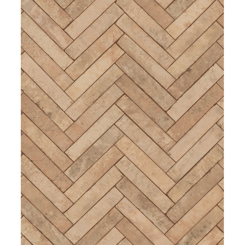 Rouleau de papier peint Brick and More Collection, Crème