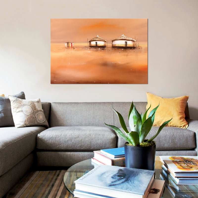 «On the Waterfront III», impression sur toile, H 40 po x l 60 po x P 1,5 po, Toile tendue, Pas de tapis