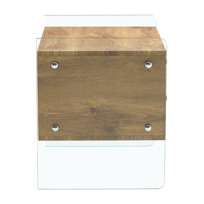 Double-drawer Bedside Table