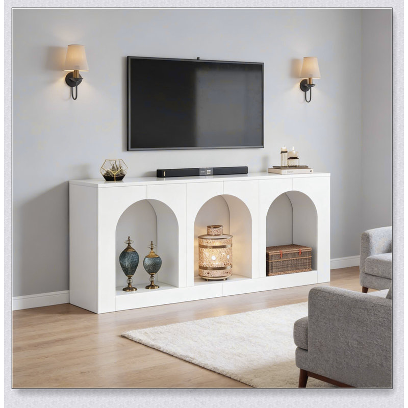 Élégante table d'appoint Arches, table d'entrée, console stable