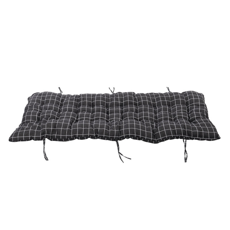Seat Cushion, 160cm W x 50cm D, Black